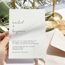 Tipografia Simples Moderna do Script de Casamento 
