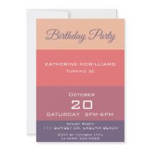 Tiras de festa de aniversário Coloridas -