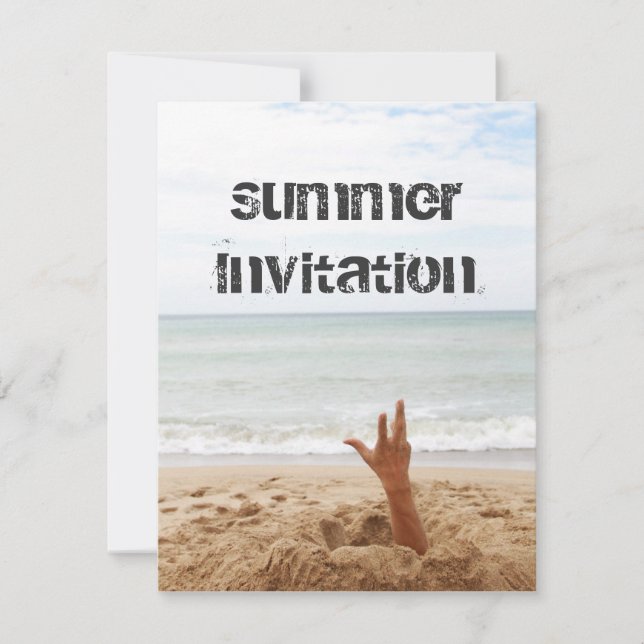 Convites Tirem-me daqui! (Frente)