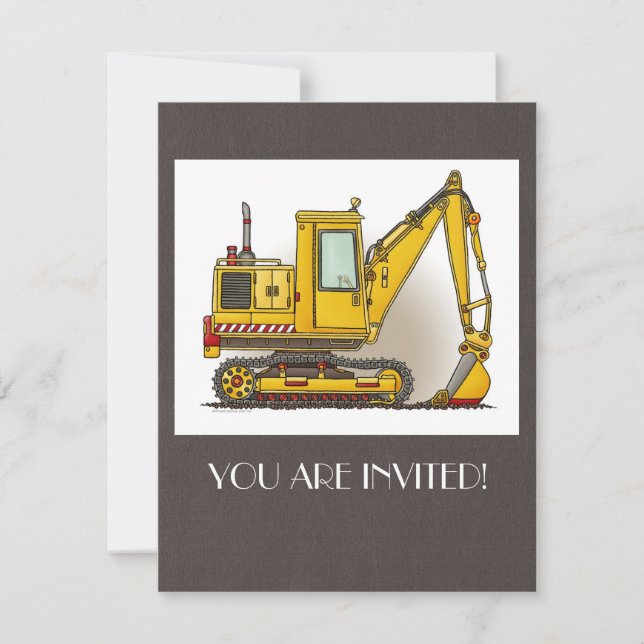 Convites Tiro de Digger (Frente)