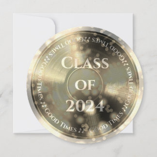 Convites Título de Turma do Disco de Vinil de Ouro