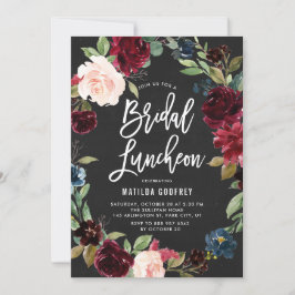 Convites Toalha Floral de outono Russo