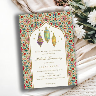 Convites Tochas Florais Ornamentadas e Elegantes para Cerim