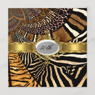 Convites Toda a Pele de Animal Parece Qualquer Festa de Ani