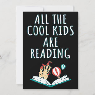 Convites Todas As Crianças Legal Estão Lendo Convocação