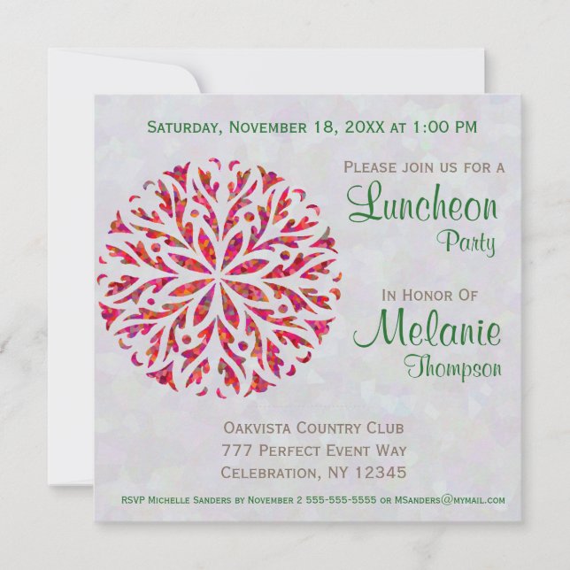 Convites Todas as finalidades | Sunset (Frente)