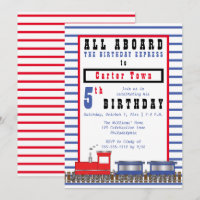 Todo o trem de Choo de Choo Expresso de Aniversári