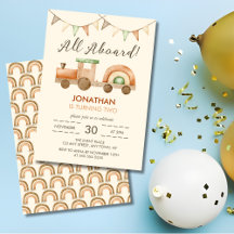 Todos os Aniversários de criança de transporte de 