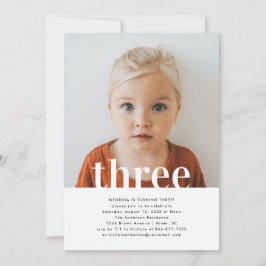 Convites Todos os anos | Festa de aniversário de Fotografia