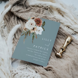 Convites Todos os Seasons Boho Floral Wedding