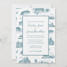 Toile de Nashville Crepúsculo Azul sobre Branco