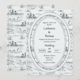 Convites Toile Loch Ness