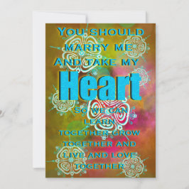 Convites Tome meu coração