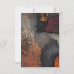 Convites Tonalidades da Terra abstrato