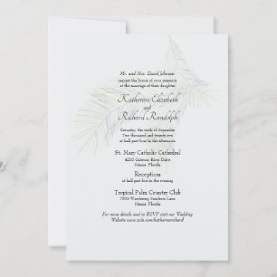 Convites Tono Suave Tropical Site 2 Casamento Website
