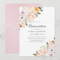 Tons Pastéis Florais Quinceañera