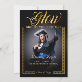 Convites Toque de ouro Ilumine seu futuro