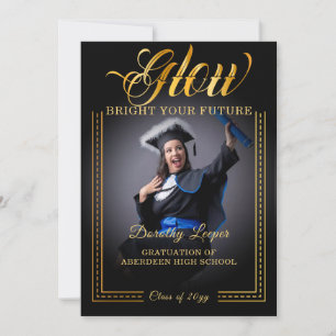 Convites Toque de ouro Ilumine seu futuro