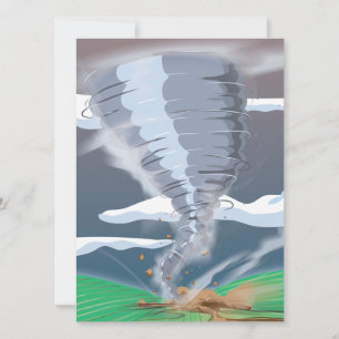 Convites Tornado Twister
