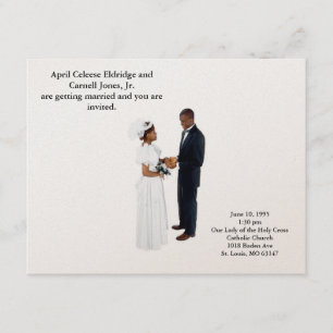 Convites Tornando-se marido e mulher