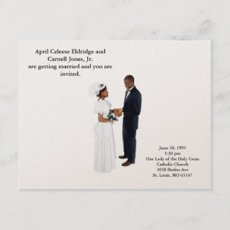 Convites Tornando-se marido e mulher