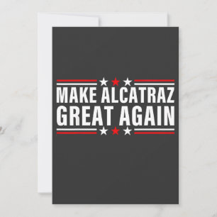 Convites Tornar o Excelente de Alcatraz novamente