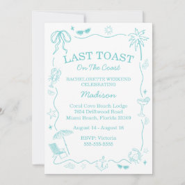Convites Torrada Final Caprichosa na Costa Turquesa