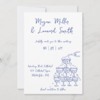 Torre de champanhe Funky guarde o casamento