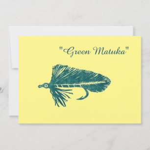 Convites Torre verde Matuka pesca com moscas, arte de voo