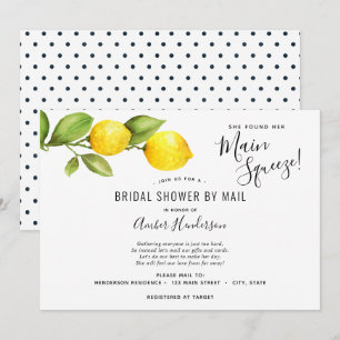 Convites Torta de Noiva Main Squeeze Lemons por Encomenda