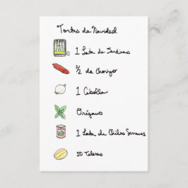 Convites Tortas de Navidad / Sanduíche do Natal Mexicano