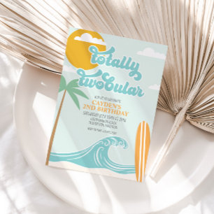 Convites Totalmente Surf de praia com dois tublares segundo