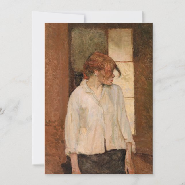 Convites Toulouse-Lautrec - A Montrouge, Rosa La Rouge (Frente)