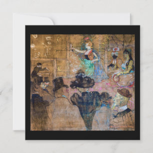 Convites Toulouse-Lautrec - Dança Mourisca / As Almeias
