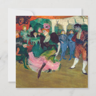 Convites Toulouse-Lautrec - Na Rota, A Dança