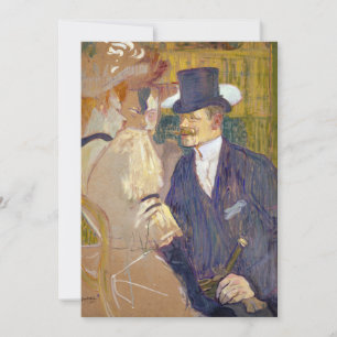 Convites Toulouse-Lautrec - O Inglês no Rouge
