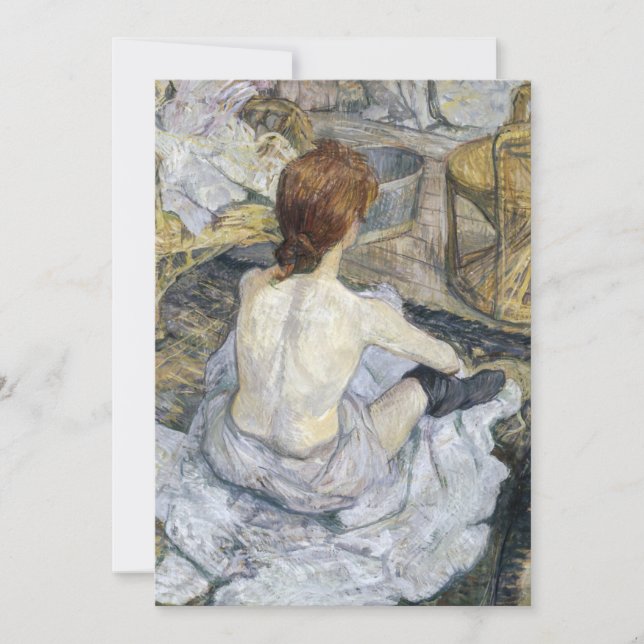 Convites Toulouse-Lautrec - Rousse/Toilet (Frente)