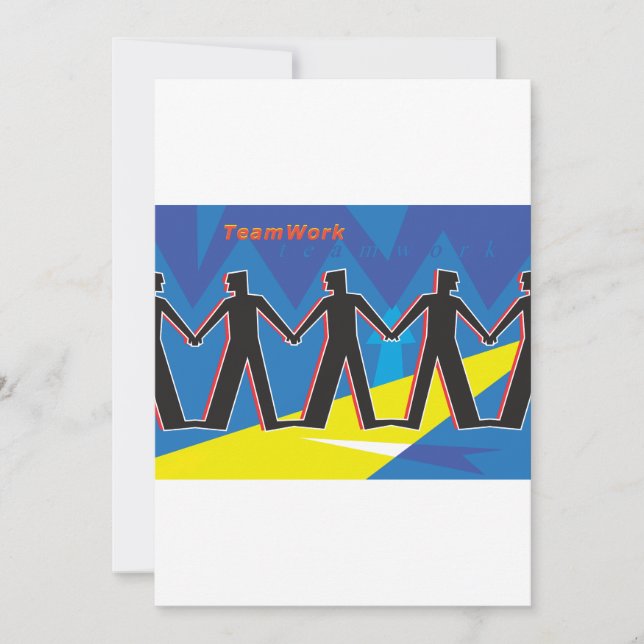 Convites Trabalho em equipe (Frente)