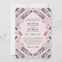 Convites tradicionais de casamento Navajo