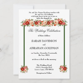 Convites tradicionais para Casamento Judaico