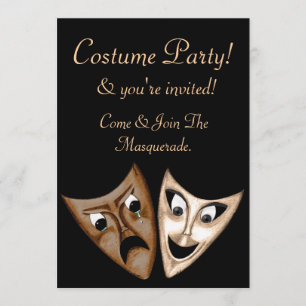 Convites Tragédia e Comédia