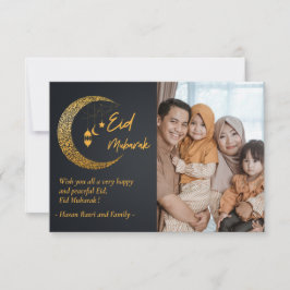 Convites Transferência Digital Eid Mubarak Moon Personaliza