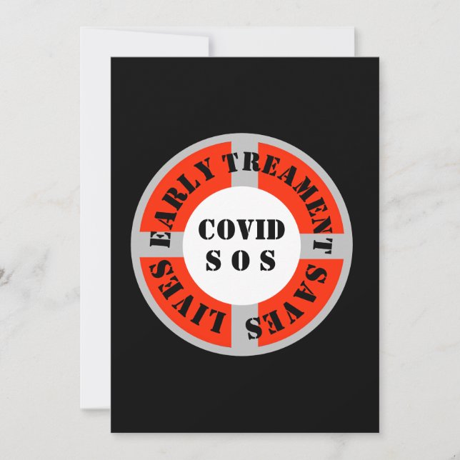 Convites Tratamento Antecipado Salva Vidas (Frente)