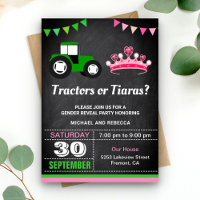 Tratores ou Tiaras - Partido Revelador do Gênero