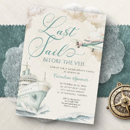 Convites Travel Adventure Cruise Bachelorette Party