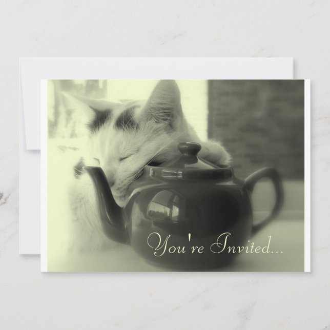 Convites Travesseiro do bule (Frente)