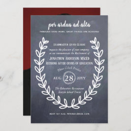 Convites Trechos Latim do Professor Lecturer de Reforma