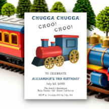 Trem Chugga Choo Aniversário