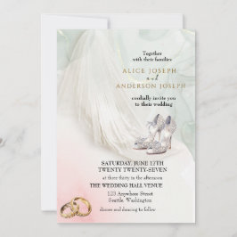 Convites Trenby Bride Veil Green Wedding