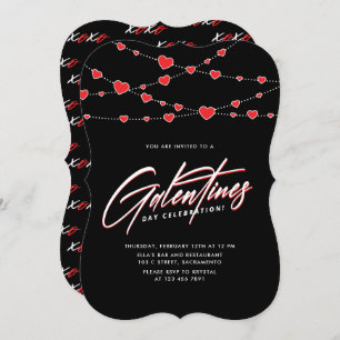 Convites Trendy Galentine's Day Party